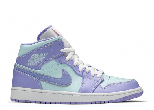 Air Jordan 1 Mid Aqua Purple Pulse