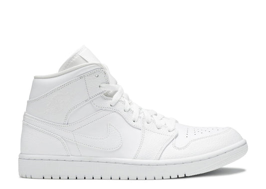 Air Jordan 1 Mid Triple White