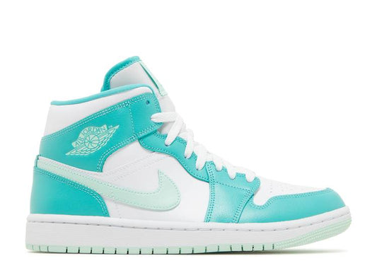 Air Jordan 1 Mid Marine Green Washed Teal (W)