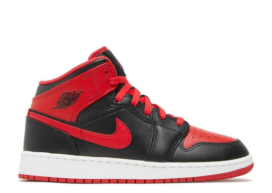 Air Jordan 1 Mid Alternate Bred (2022) (GS)