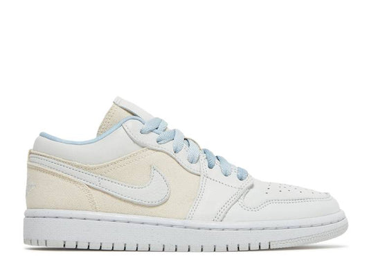 Air Jordan 1 Retro Low Sail Canvas Grey Cream (W)