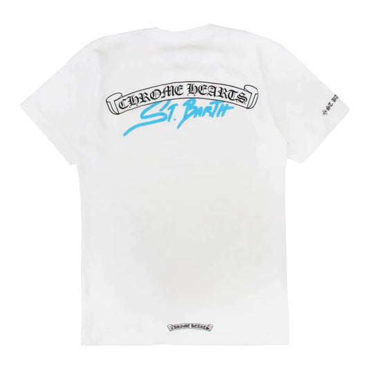 Chrome Hearts St. Barths Logo Tee White