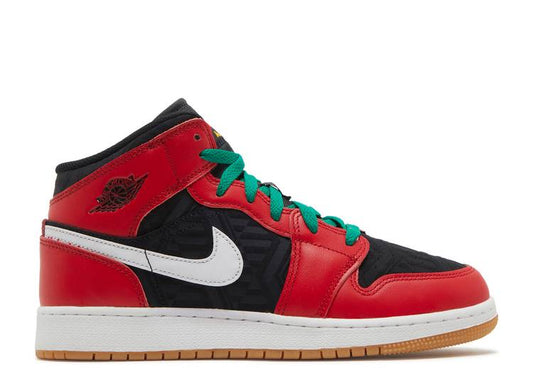 Air Jordan 1 Mid SE Christmas (GS)