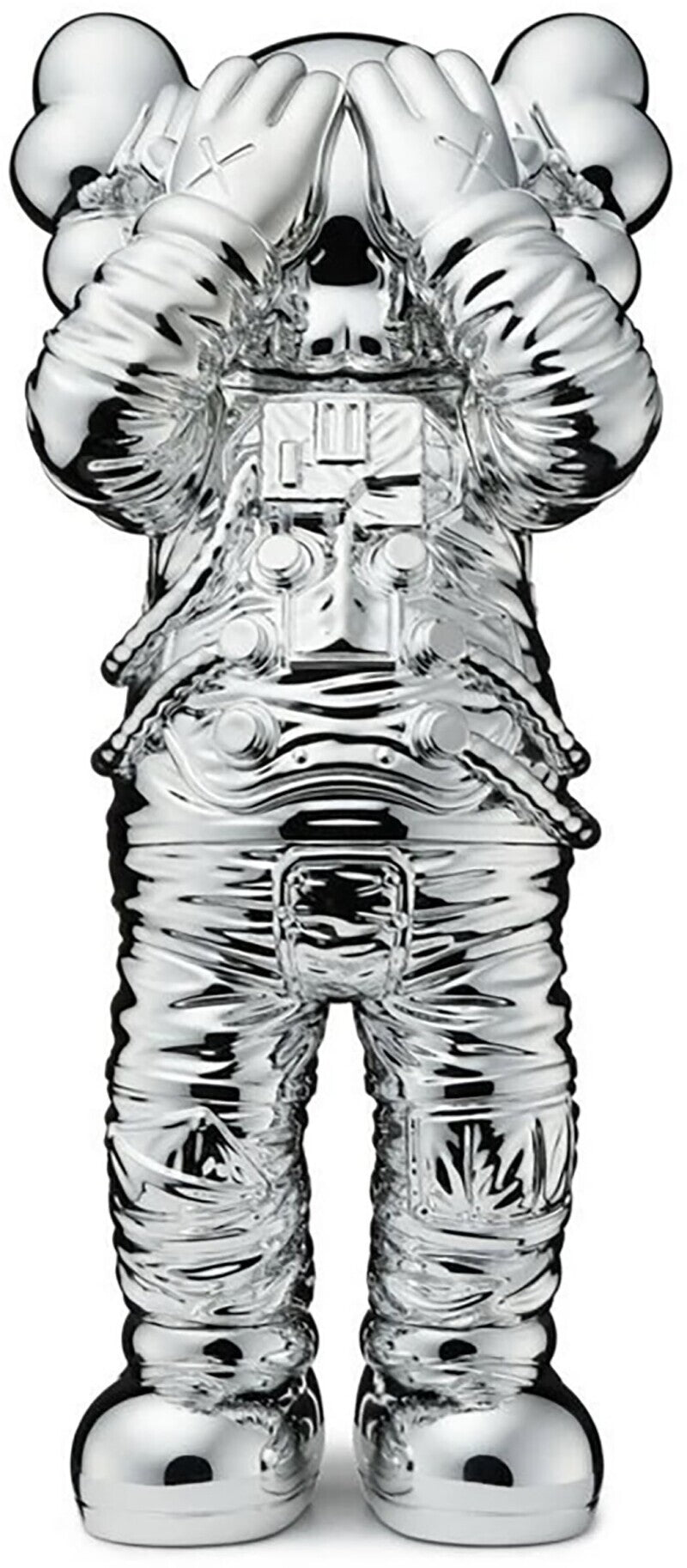 Kaws Holiday Space Figure Silver
