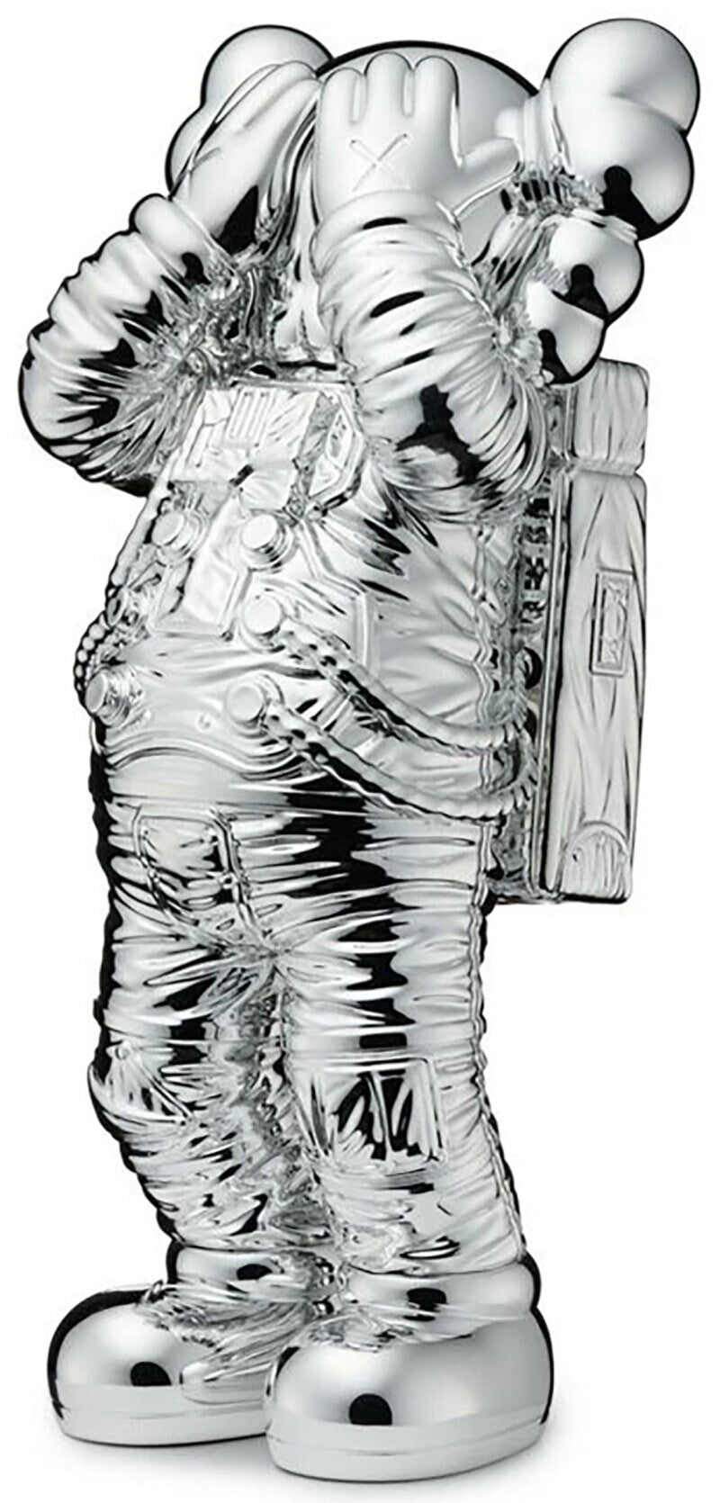 Kaws Holiday Space Figure Silver