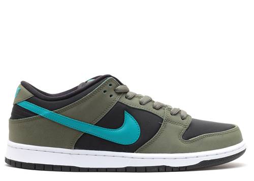 Nike Dunk Low SB Medium Olive Turbo Green