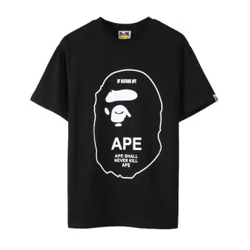 Bape APE SHALL NEVER KILL APE Black Tee