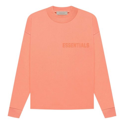 Fear of God Essentials (FW22) Long Sleeve Tee - Coral