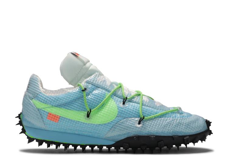 Nike Waffle Racer Off-White Vivid Sky (W)