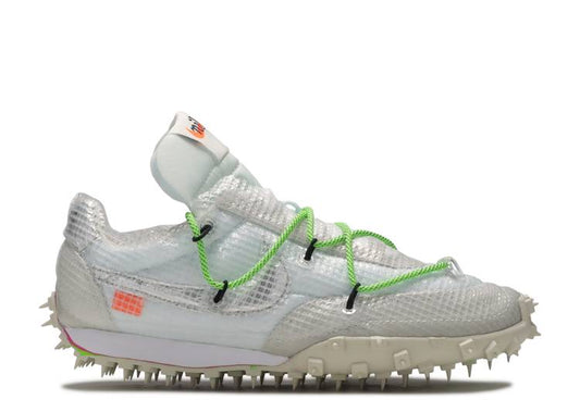 Nike Waffle Racer Off-White Electric Green (W)