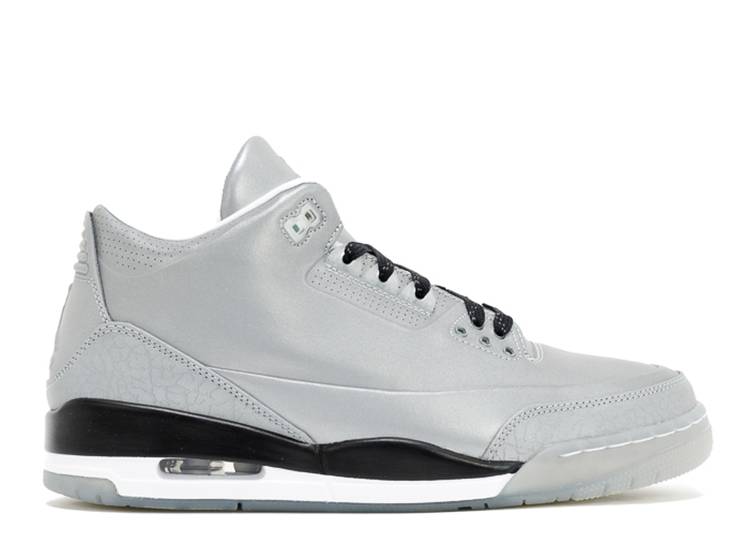 Air Jordan 3 Retro 5Lab3 Reflective Silver