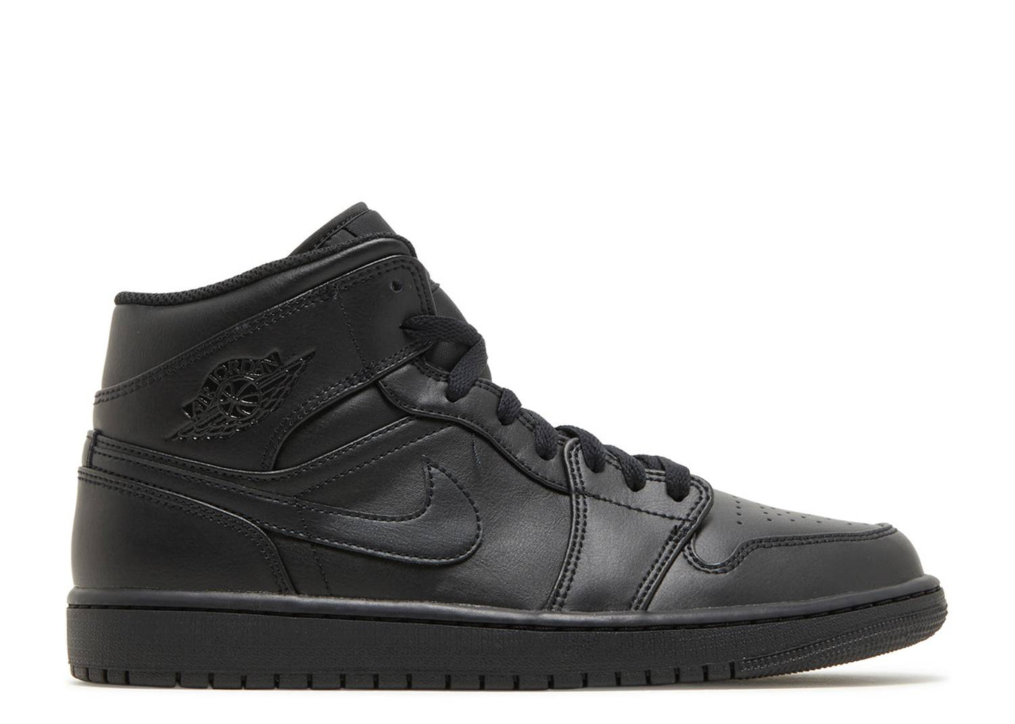 Air Jordan 1 Mid Triple Black (2022)