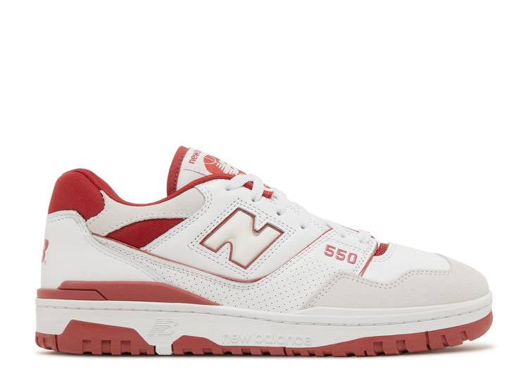 New Balance 550 White Astro Dust Terracotta