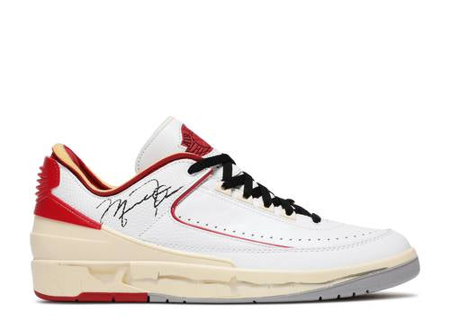 Air Jordan 2 Retro Low SP x Off White 'White Varsity Red'