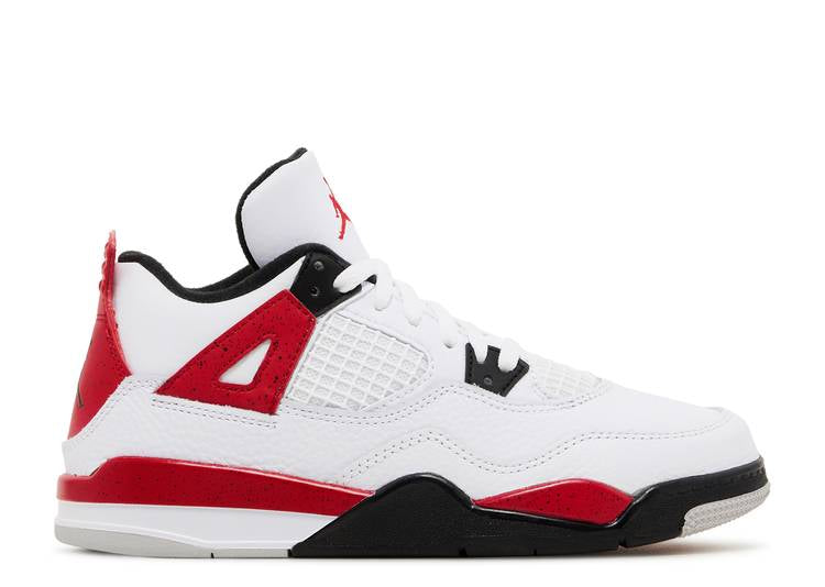 Air Jordan 4 Retro Red Cement (PS)