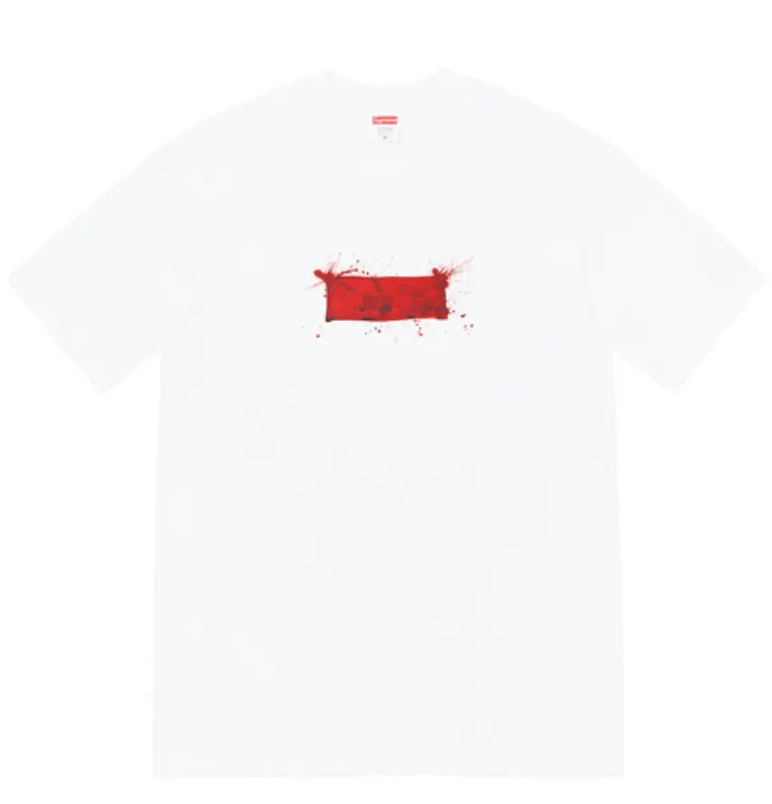 Supreme Ralph Steadman Box Logo Tee White