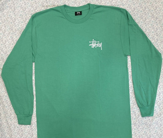 Stussy Long Sleeve Green