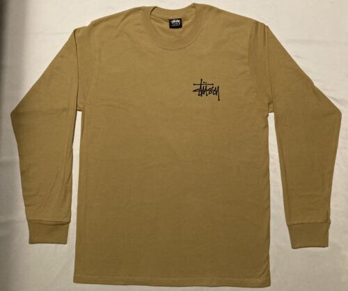 Stussy Long Sleeve Khaki