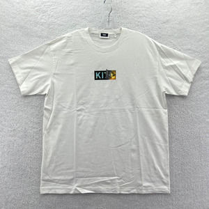 Kith Logo Peel Tee White