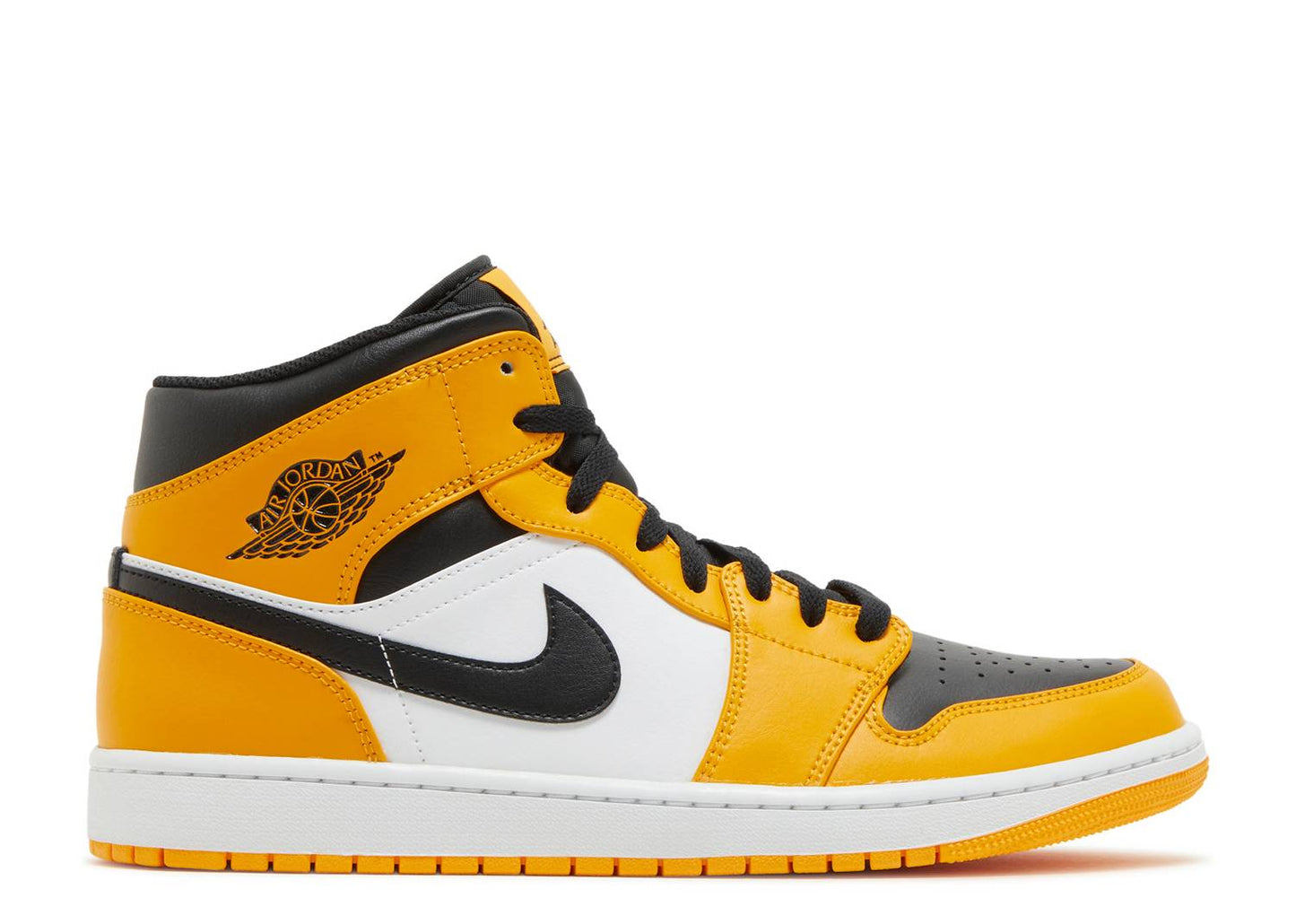 Air Jordan 1 Mid Reverse Yellow Toe Taxi