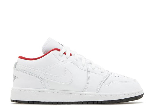 Air Jordan 1 Low White Gym Red (GS)